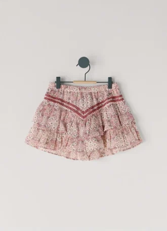 Floral Print Fluid Shorts