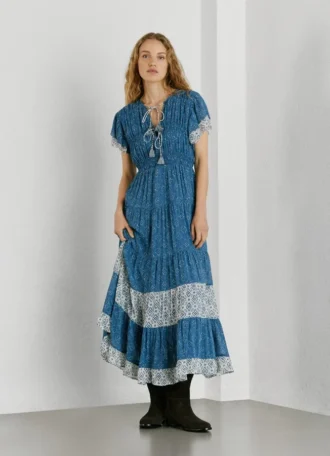 Floral Print Maxi Dress