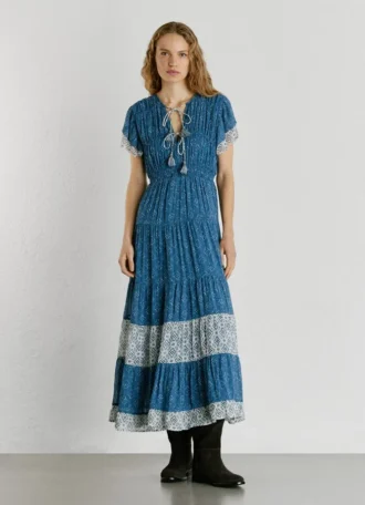 Floral Print Maxi Dress