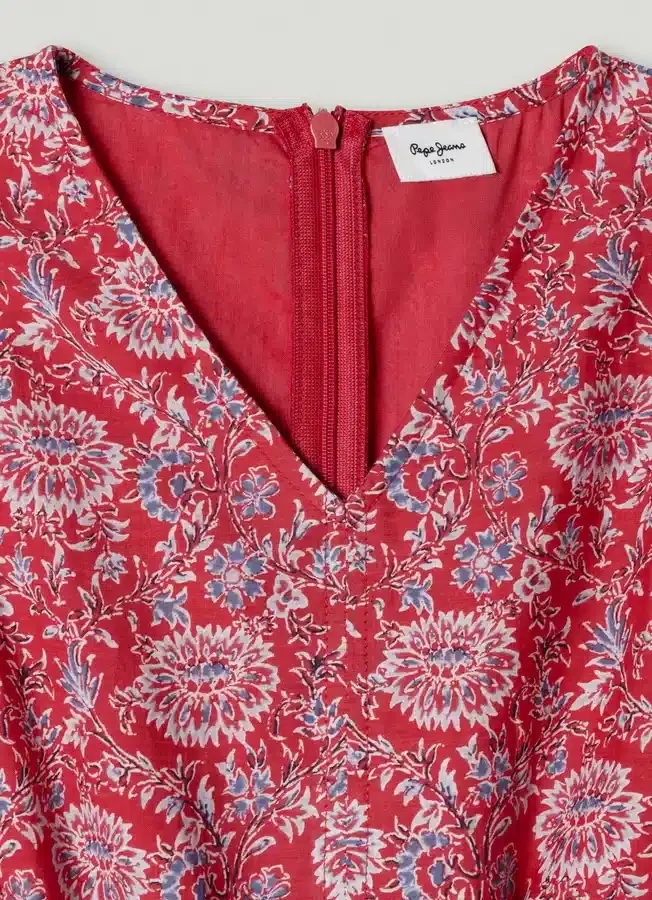 Floral Print Maxi Jumpsuit Floral Print Maxi Jumpsuit