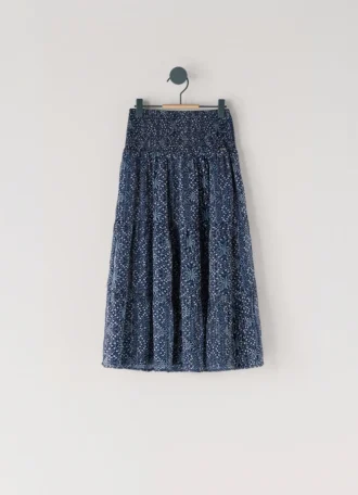 Floral Print Maxi Skirt