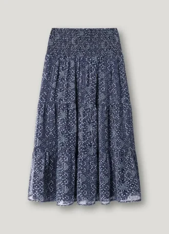 Floral Print Maxi Skirt