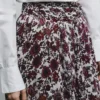 Floral Print Maxi Skirt