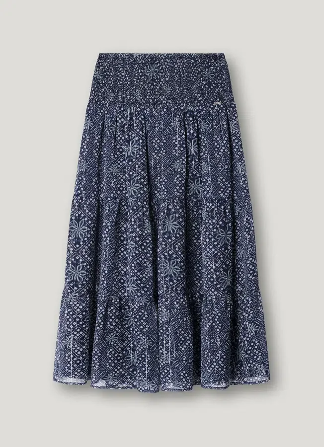 Floral Print Maxi Skirt Floral Print Maxi Skirt