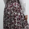 Floral Print Maxi Skirt
