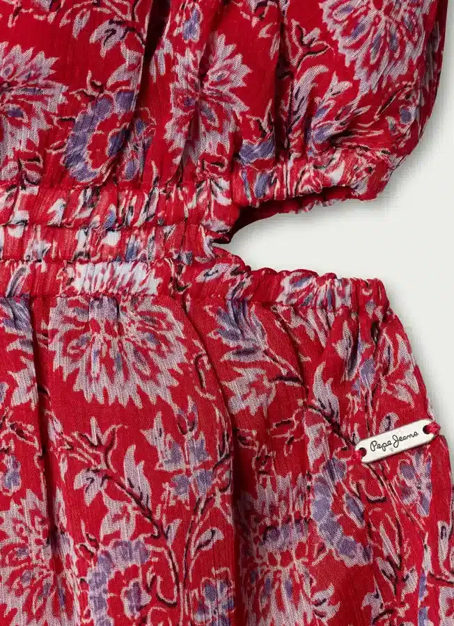 Floral Print Mini Dress Floral Print Mini Dress