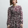 Floral Print Mini Dress Floral Print Mini Dress