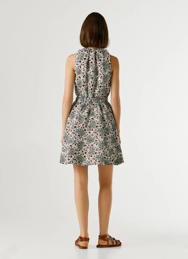 Floral Print Mini Dress Floral Print Mini Dress