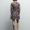 Floral Print Mini Dress Floral Print Mini Dress