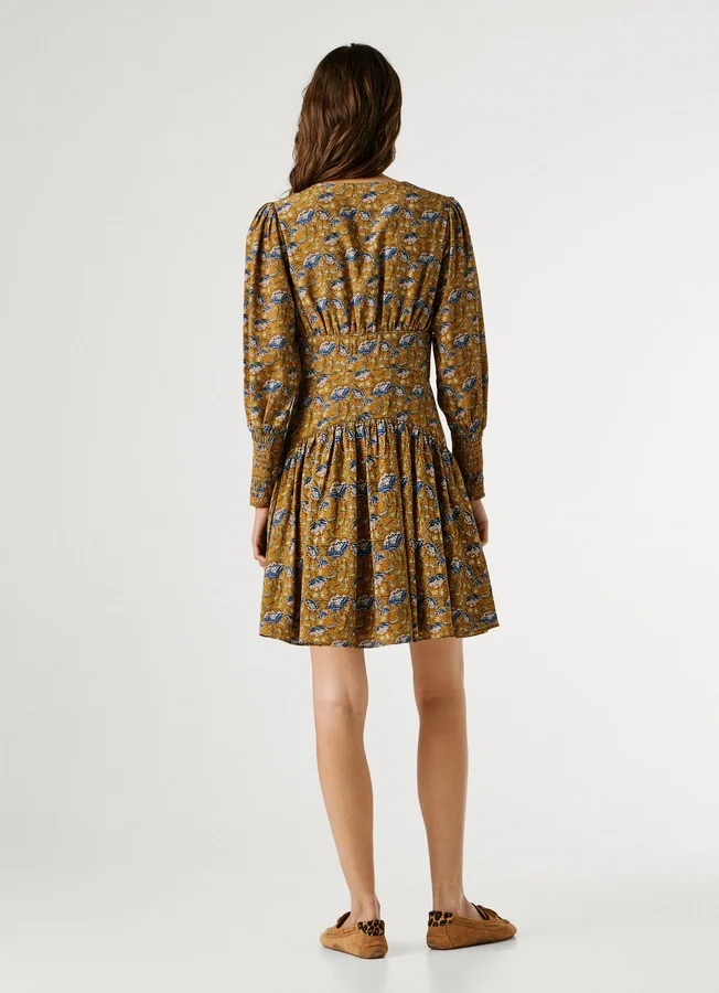 Floral Print Mini Dress Floral Print Mini Dress