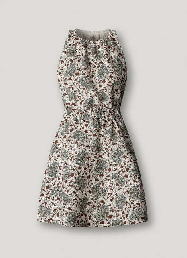 Floral Print Mini Dress Floral Print Mini Dress