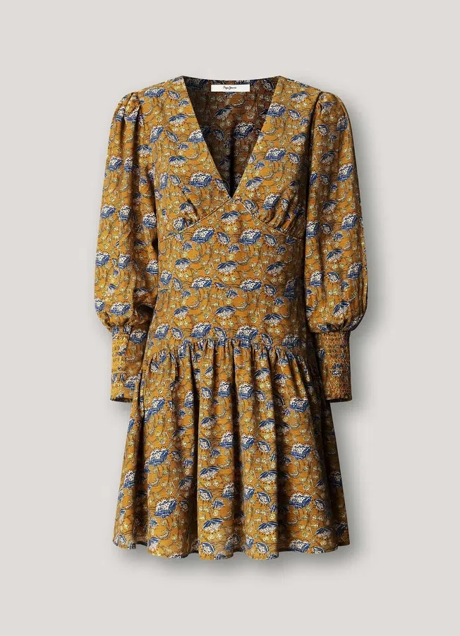 Floral Print Mini Dress Floral Print Mini Dress