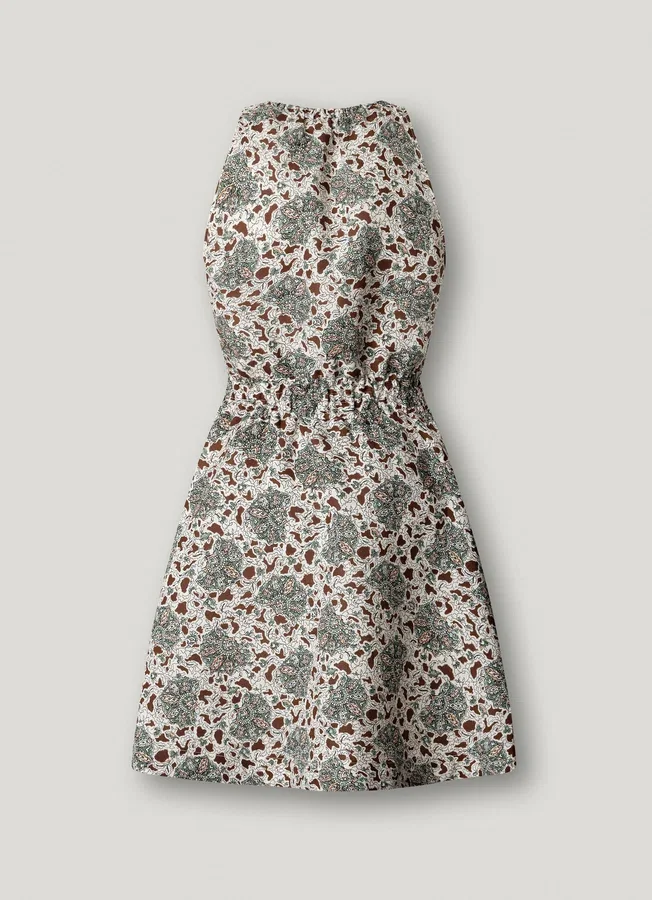 Floral Print Mini Dress Floral Print Mini Dress