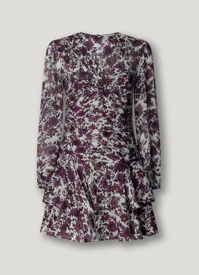 Floral Print Mini Dress Floral Print Mini Dress