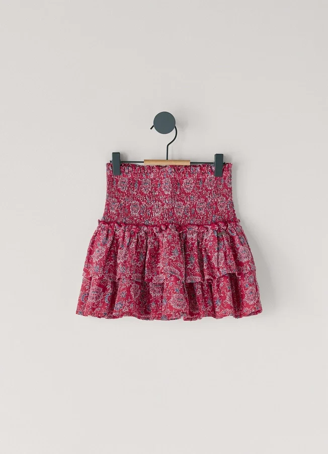 Floral Print Mini Skirt Floral Print Mini Skirt