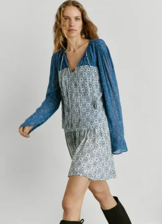 Floral Print Mini Skirt