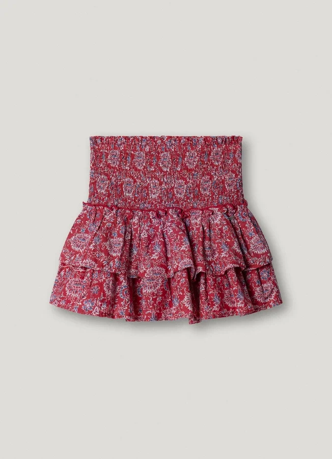 Floral Print Mini Skirt Floral Print Mini Skirt