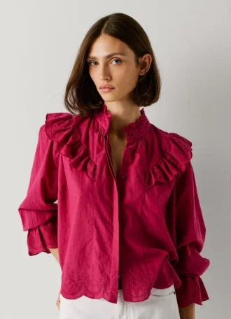 Fluid Ruffle Blouse Fluid Ruffle Blouse