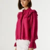 Fluid Ruffle Blouse Fluid Ruffle Blouse