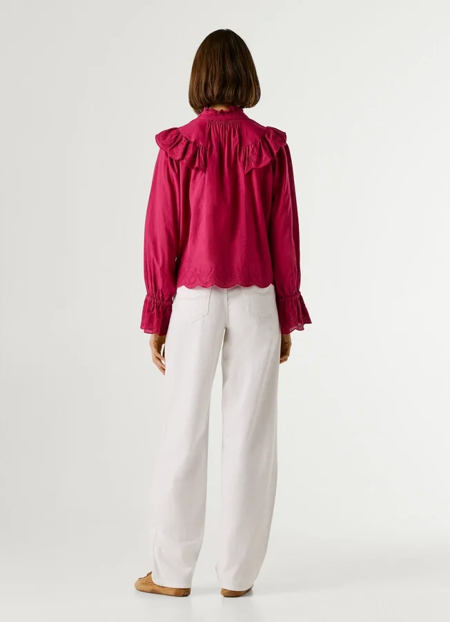 Fluid Ruffle Blouse Fluid Ruffle Blouse