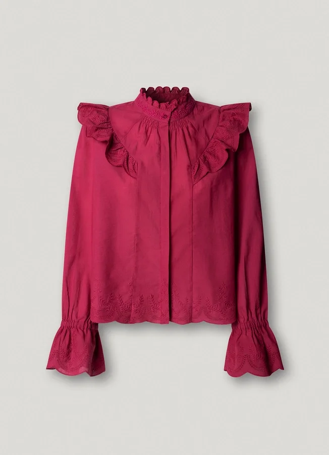 Fluid Ruffle Blouse Fluid Ruffle Blouse