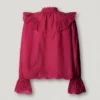 Fluid Ruffle Blouse Fluid Ruffle Blouse