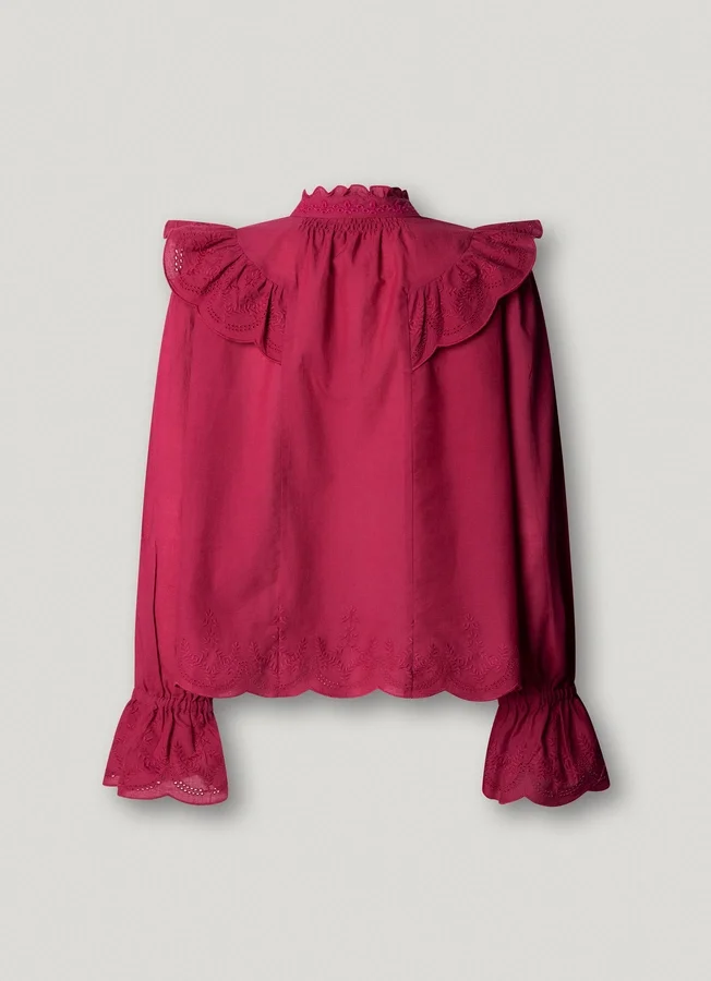 Fluid Ruffle Blouse Fluid Ruffle Blouse