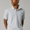 Garment Dyed Pique Polo Shirt