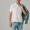 Garment Dyed Pique Polo Shirt