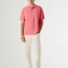 Garment Dyed Pique Polo Shirt