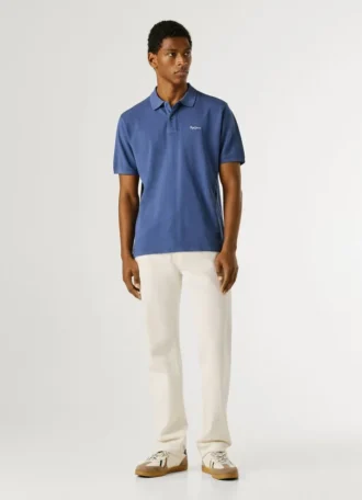 Garment Dyed Pique Polo Shirt