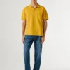 Garment Dyed Pique Polo Shirt