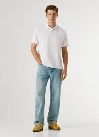 Garment Dyed Pique Polo Shirt