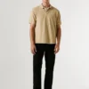 Garment Dyed Pique Polo Shirt