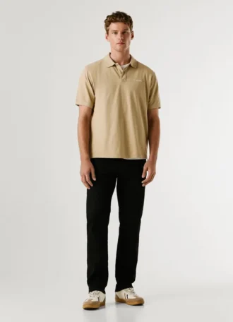 Garment Dyed Pique Polo Shirt