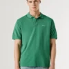 Garment Dyed Pique Polo Shirt
