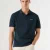 Garment Dyed Pique Polo Shirt