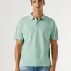 Garment Dyed Pique Polo Shirt