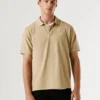 Garment Dyed Pique Polo Shirt