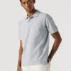 Garment Dyed Pique Polo Shirt