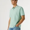 Garment Dyed Pique Polo Shirt
