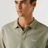 Garment Dyed Pique Polo Shirt