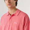 Garment Dyed Pique Polo Shirt