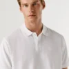 Garment Dyed Pique Polo Shirt