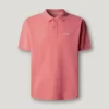 Garment Dyed Pique Polo Shirt