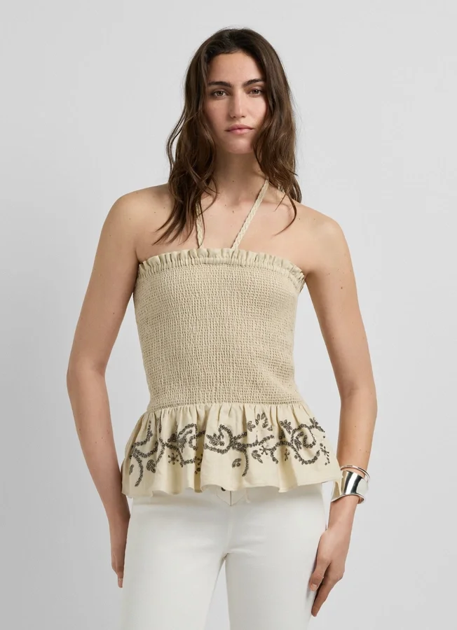 Halter Linen Top Halter Linen Top