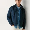 Harrington Jacket with High Neck