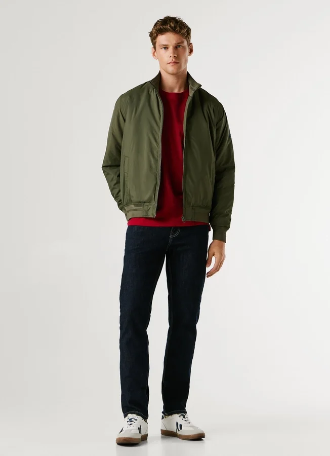Harrington Jacket with High Neck Harrington Jacket with High Neck