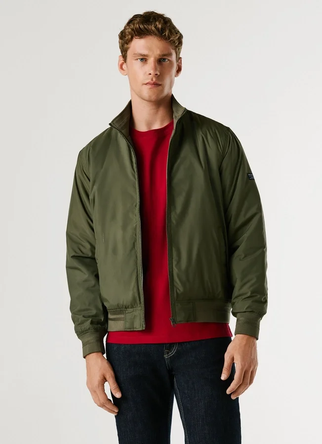Harrington Jacket with High Neck Harrington Jacket with High Neck