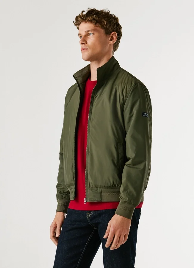 Harrington Jacket with High Neck Harrington Jacket with High Neck
